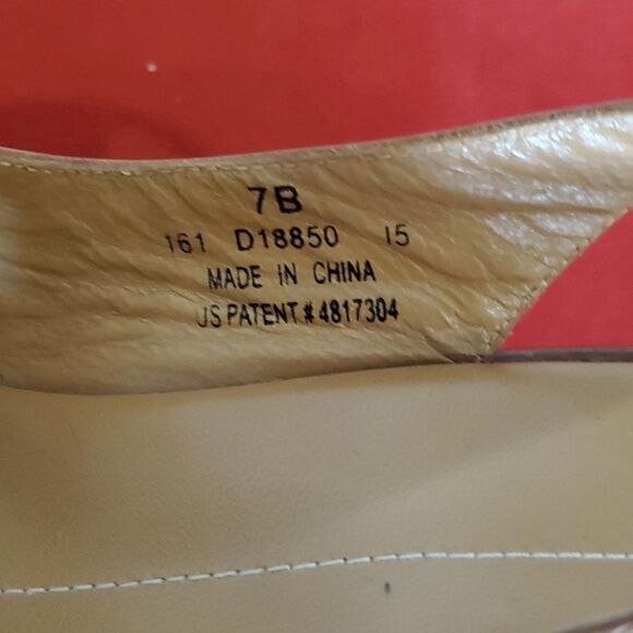 Rare Y2K Nike Air G Series Studded Wedge Shoes in Brown Size 7 - Picture 8 of 12